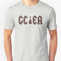 GCEA - Cognac Brown Design for Hard Rocking Ukulele Players