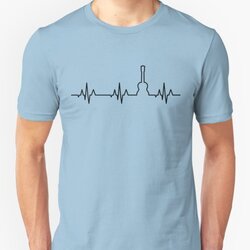 Heartbeat Ukulele Black Design for Uke Players