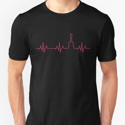 Heartbeat Ukulele Pink Design for Uke Players