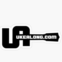 UkeAlong Logo Black